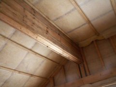 пароизоляция потолка в деревянном доме